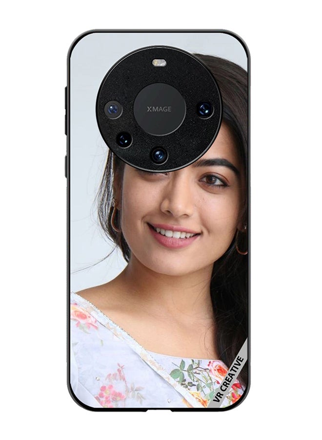 VR CREATIVE Protective Case Cover For Huawei Mate 60 Bollywood Actress Rashmika Mandanna Design Multicolour - Image 1