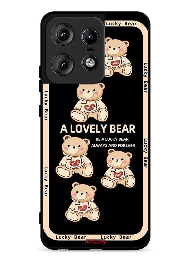 Tolwak Motorola Edge 50 Pro 5G Protective Case Cover A Lovely Bear - Image 1