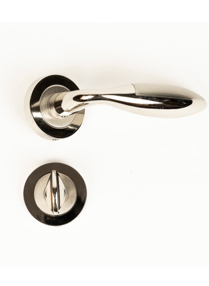 Siag Yonus Rosetta Bathroom Door Handle - Image 1