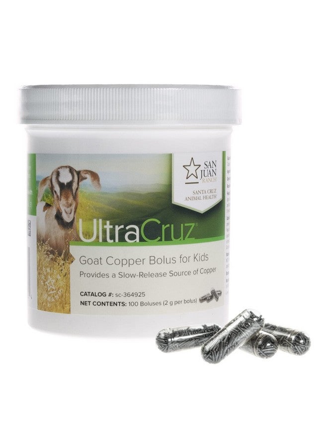 UltraCruz ألترا كروز - sc-364925 مكمل بولس النحاس للماعز للأطفال، 100 حبة × 2 جرام - Image 2