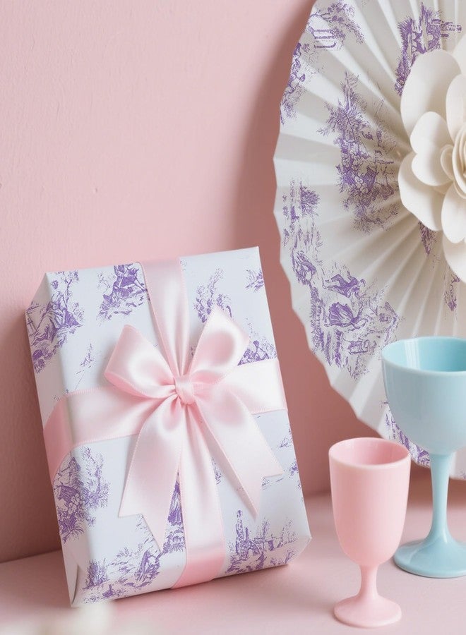 Ethanberg 60 Sheets Gift Wrapping Tissue Paper Bulk, Vintage Purple Tissue Paper for Gift Bags, Decorative Art Papers for DIY Crafts Wedding Birthday Baby Showers Holiday Party Decor, 20x14 Inches - Image 4