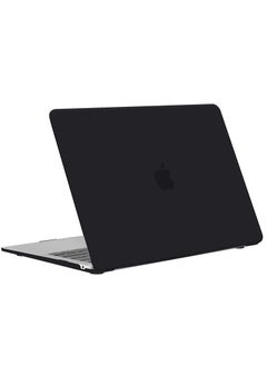 CaseBuy MacBook Air M2 Case 2023 2022 13.6 inch A2681 Plastic Hard Shell Case Protector for MacBook Air M2 13.6 with Touch ID Black  - Image 2