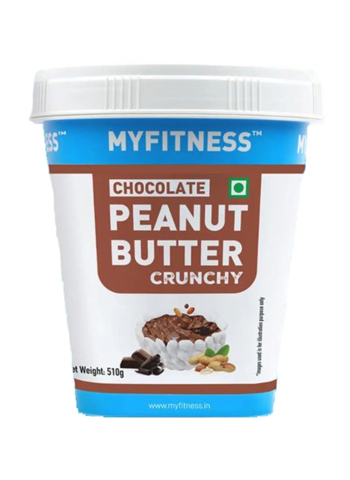 My Fitness Peanut Butter - Chocolate Crunchy - (510 g)  - Image 1