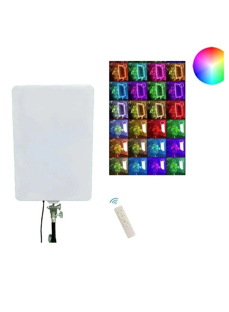 PM 60 RGB Panel Lights Set Photo Studio Accessories Video Photography Led Light Panel Kit - Image 1