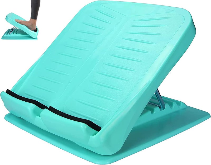 Ideal Swan Ideal Swan Adjustable Slant Board Calf Ankle Stretcher Board Leg Musle Stretch Board for Hamstring Achilles Stretching, Portable Running Yoga Sports Accessories - Image 1