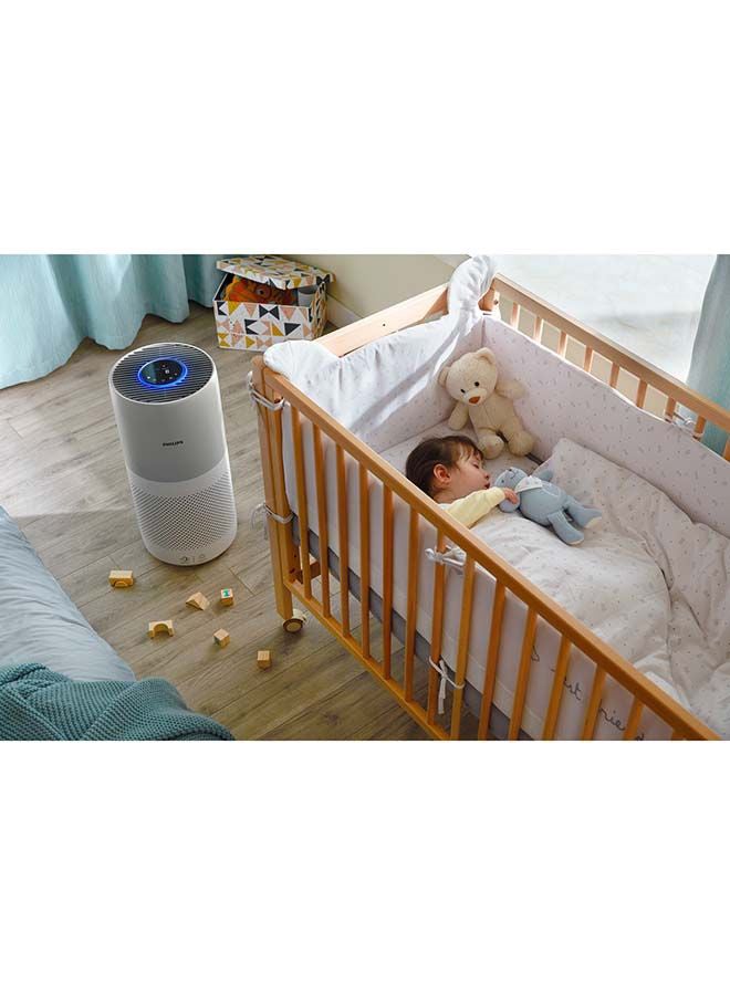 Philips Air Purifier High Performance for Rooms Size of 98 m² Removes House Dust/Aerosols And Uncomfortable Smell -Series 2000i AC2939/90 White/Grey - Image 4