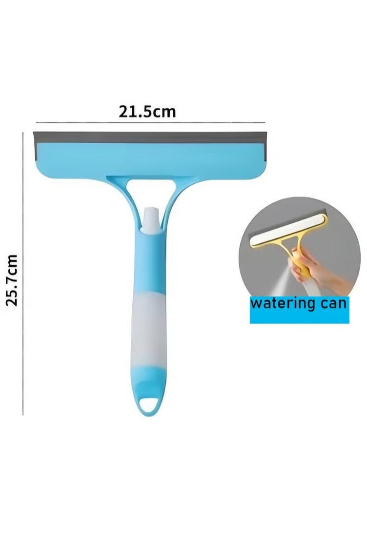 Hoasis Multifunctional Glass Wiper with Watering Can, Perfect for Cleaning Mirrors, Windows, and Cars, Includes Bathroom Accessories - Image 2