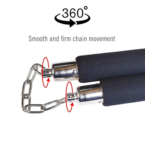 USI Foam Chaku Martial Arts, 8in (Black) - Image 2