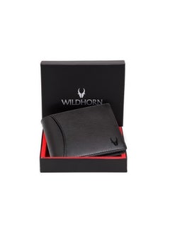 محفظة جلدية محمية بتقنية RFID من WildHorn للرجال