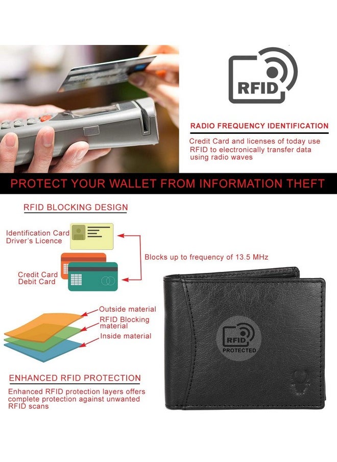 وايلدهورن - محفظة جلدية محمية بتقنية RFID من WildHorn للرجال - Image 1