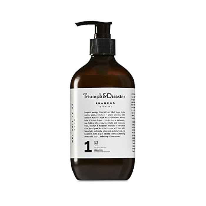 TRIUMPH & DISASTER | Shampoo, Deep Cleansing - Soothes & Hydrates Sensitive, Dry and Damaged Hair & Scalp with Keratin for Men & Women, 16.9 fl oz - Image 1