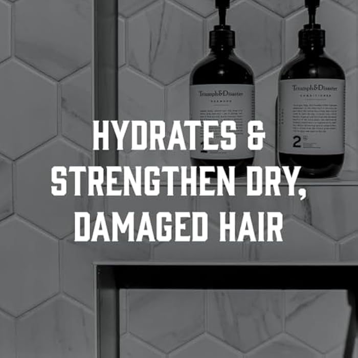 TRIUMPH & DISASTER | Shampoo, Deep Cleansing - Soothes & Hydrates Sensitive, Dry and Damaged Hair & Scalp with Keratin for Men & Women, 16.9 fl oz - Image 3