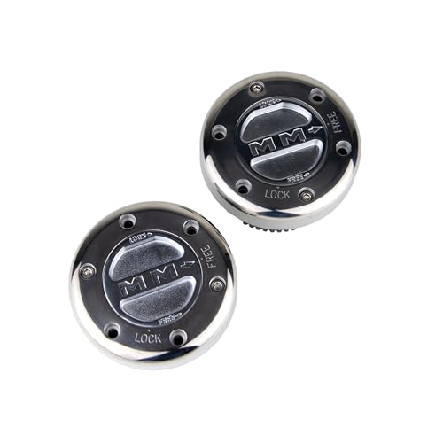 MILE MARKER 449SS Pair of Premium Locking Hubs fits 19992004 F250 F350 F450 F550 Reliable in Extreme Off Road Conditions Replaces Original Equipment Manual or Automatic Hubs - Image 1