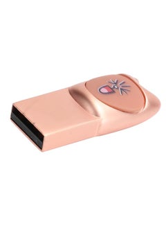 Thoraya Metal cartoon USB flash drive with mobile phone type-c adapter creative USB flash drive two-in-one bidding gift USB flash drive screaming rose gold 128G  - Image 4