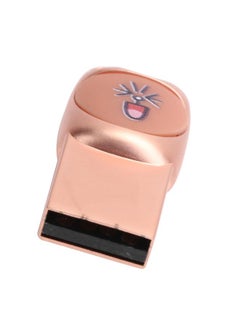 Thoraya Metal cartoon USB flash drive with mobile phone type-c adapter creative USB flash drive two-in-one bidding gift USB flash drive screaming rose gold 128G  - Image 3