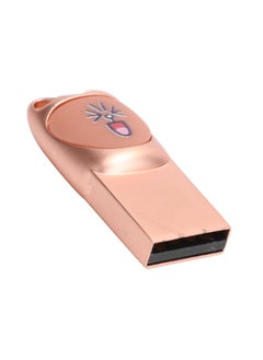 Thoraya Metal cartoon USB flash drive with mobile phone type-c adapter creative USB flash drive two-in-one bidding gift USB flash drive screaming rose gold 128G  - Image 2