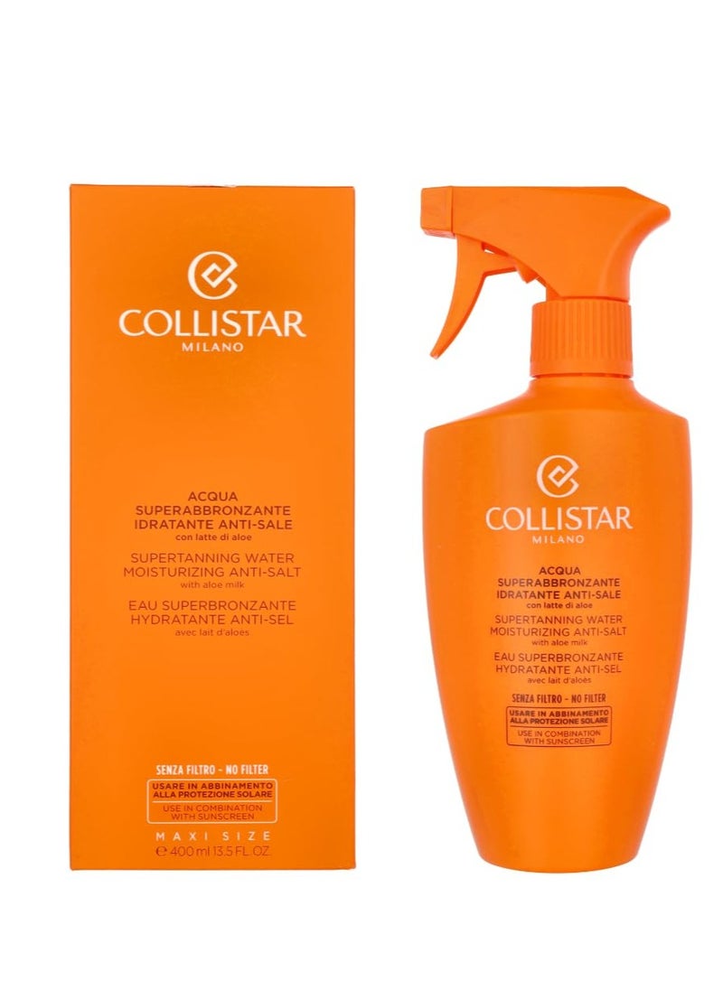 COLLISTAR Self Tan by Collistar Supertanning Water Moisturising Anti-Salt 400ml  - Image 1
