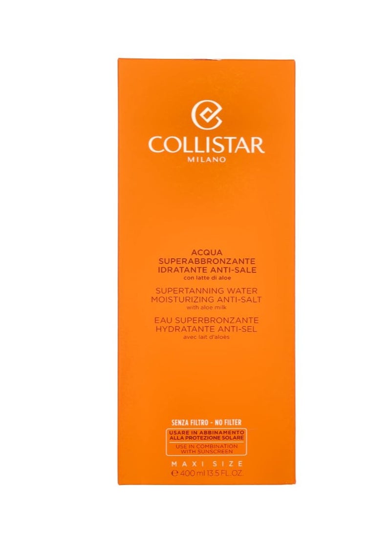 COLLISTAR Self Tan by Collistar Supertanning Water Moisturising Anti-Salt 400ml  - Image 3