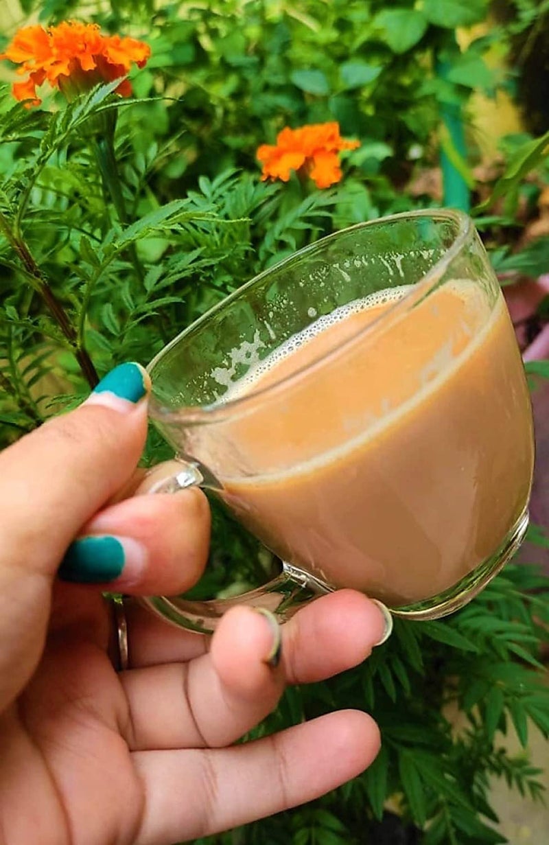 Sixfire Glass Tea and Coffee Cup Cute Clear Transparent Tea Cups Glass Set of 6 Clear 140 Ml - Image 5