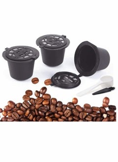 SYOSI Coffee Capsules Cups Reusable Refillable, Espresso Pods Filters For Nespresso Machines, Can be Used Creatively Brew Your Favorite Tea or Dried Fruit for Home Kitchen Office Outdoor Use 5pcs  - Image 1