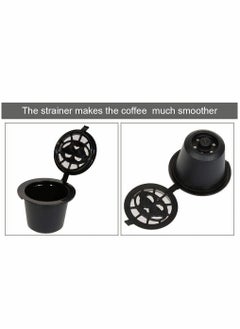 SYOSI Coffee Capsules Cups Reusable Refillable, Espresso Pods Filters For Nespresso Machines, Can be Used Creatively Brew Your Favorite Tea or Dried Fruit for Home Kitchen Office Outdoor Use 5pcs  - Image 4