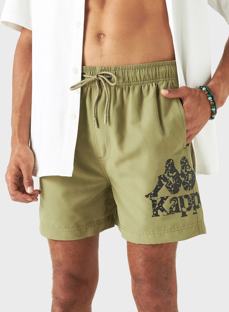 Kappa Logo Swim Shorts  - Image 1
