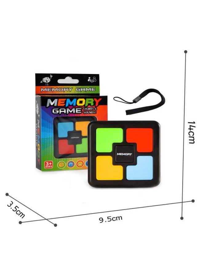 Palm Rubik's Cube Memory Training Hand-brain Game Machine Creative Sound And Light Children's Interactive Hamster Educational Toys 