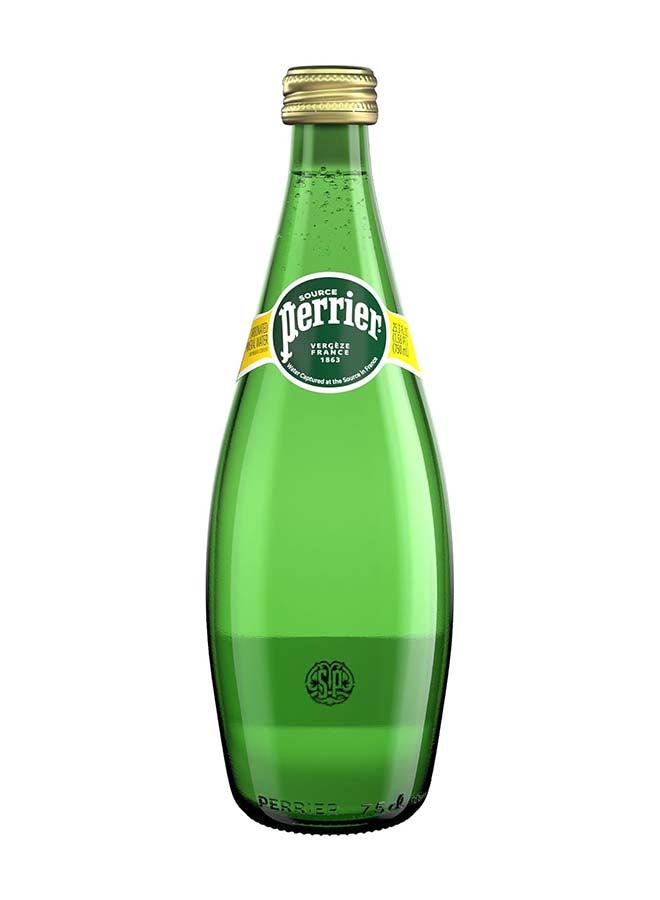 Perrier Sparkling  Water Glass Bottle 750 Ml - Pack of 12 - Image 2