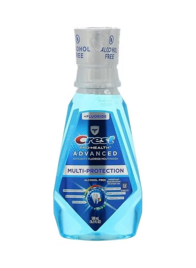 Crest Pro-Health Advanced Multi-Protection Mouthwash, with fluoride, alcohol-free, 16.9 oz (500 ml)