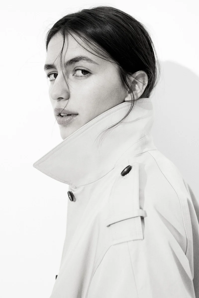 اتش اند ام جاكيت قطن واسع