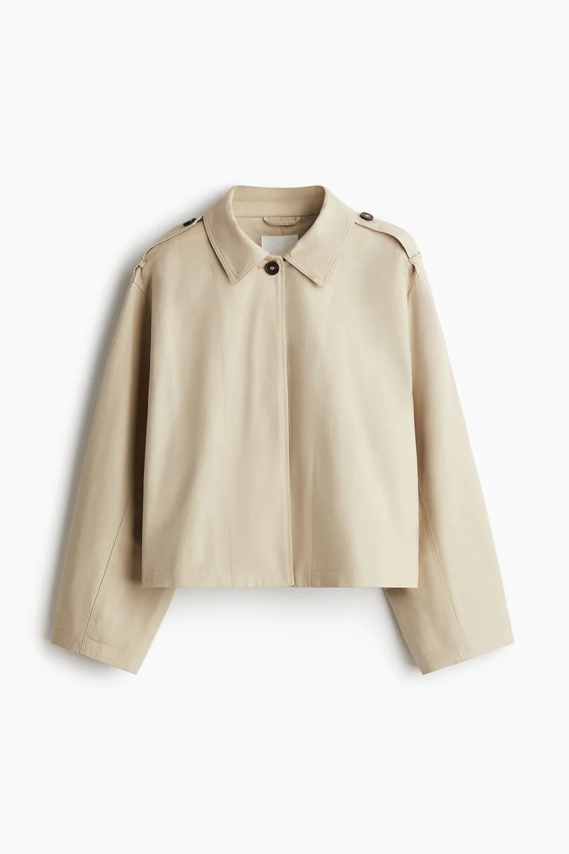 H&M Oversized cotton jacket