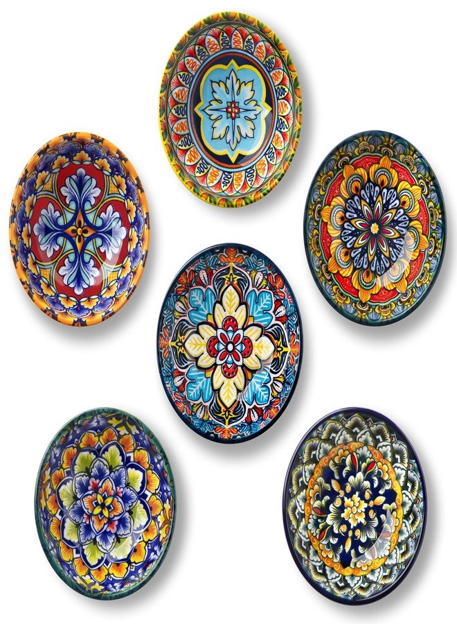 vancasso Simi Ceramic Dip Bowls, Set of 6, 80 ml Dip Bowls, Sauce Bowls, Tapas Bowls, Dessert Bowls, Snack Bowls, Small Bowls for Dip, Soy Sauce, Sushi, Snack, Dessert, Spice - Image 1