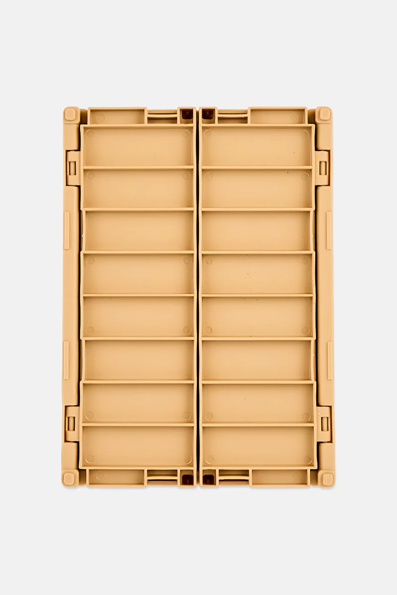 موي موتشو صندوق صغير قابل للطي بلون بني فاتح