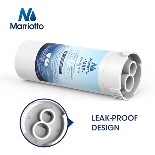 MARRIOTTO Genuine GE XWF Replacement Water Filter - Compatible with GE French-Door Refrigerators - 1 Pack (Not XWFE) - Image 4