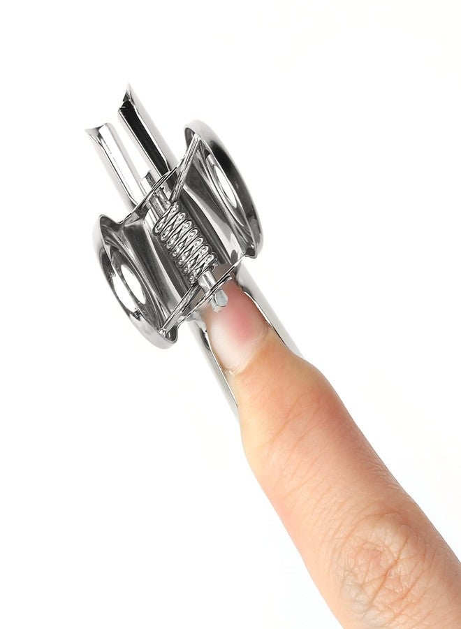 HEITIGN Manicure Extension Paper Holder C Curve Plastic Clip Fixed Matching Tool Armor Mold Pliers Tool - Image 1