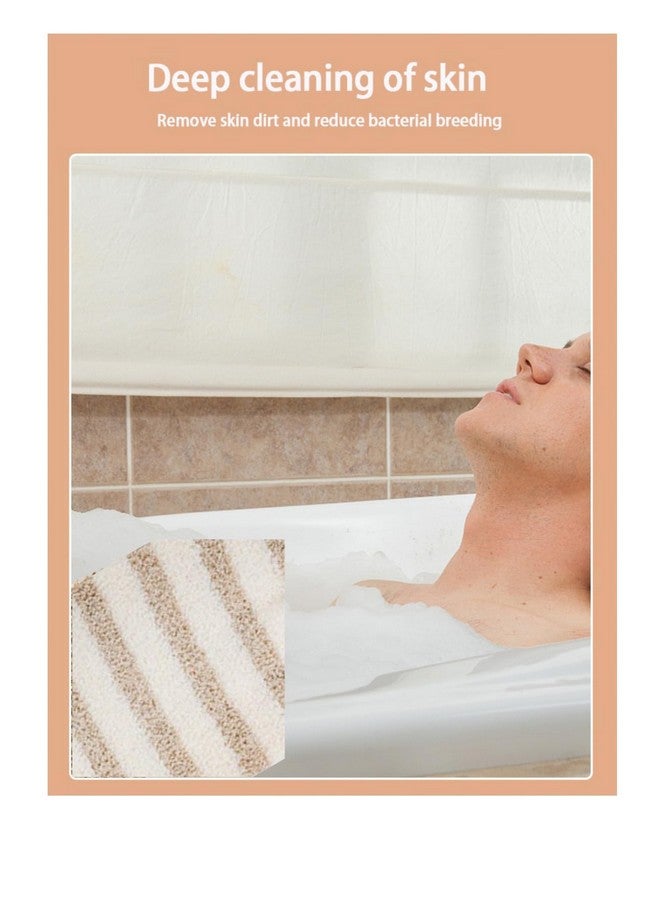 MobFest¬Æ Bath Glove high Lather Cleansing For Men & Women | Skin Care | Fun Shower Time | Scrub off Dead Skin | Body massage | Gentle Exfoliation (M, 2) - Image 5