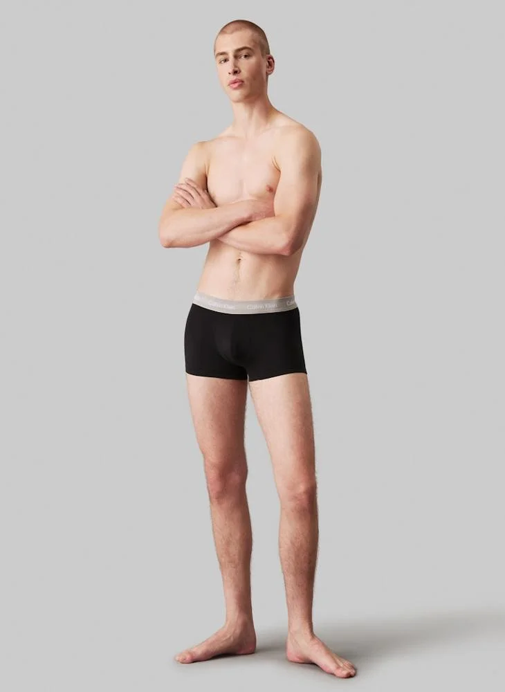 كالفن كلاين 3 Pack Logo Trunks