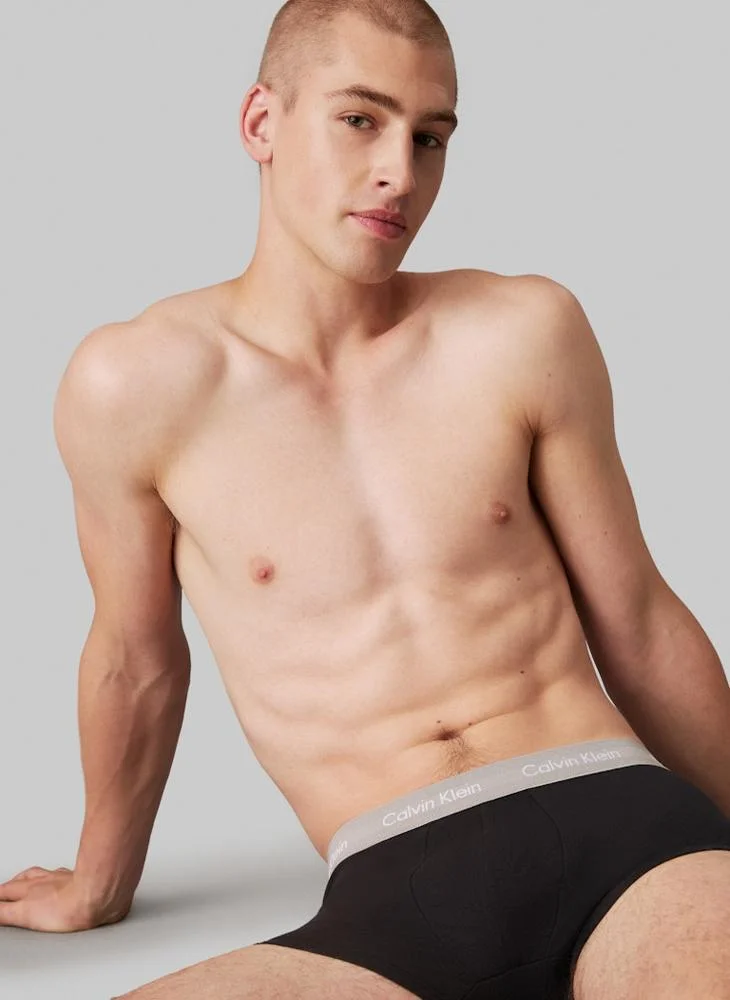 كالفن كلاين 3 Pack Logo Trunks