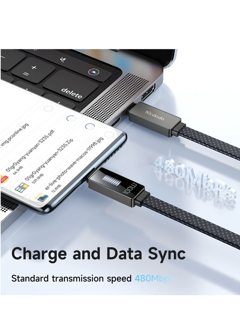 Mcdodo - CA-496 36W Type-C to Lightning Data Cable – 1.2m - Image 1
