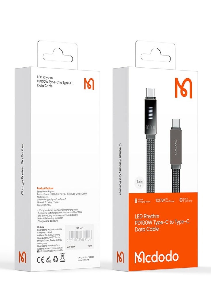 Mcdodo - CA-496 36W Type-C to Lightning Data Cable – 1.2m - Image 1