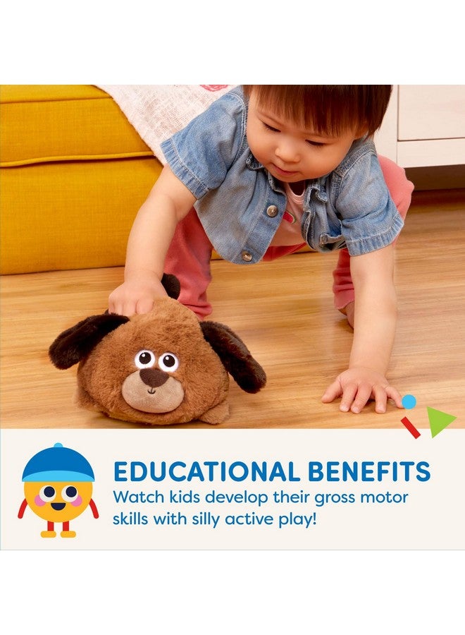 Battat - Plush Crawling Toy Dog - Interactive Stuffed Animal - Toy Puppy With Movement & Sounds - Tummy Time Toys For Toddlers - 12 Months + - Wag n' Waddle Pup - Image 3