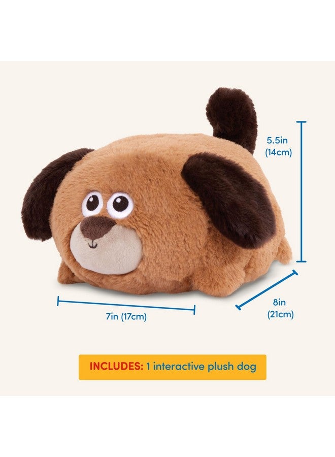 Battat - Plush Crawling Toy Dog - Interactive Stuffed Animal - Toy Puppy With Movement & Sounds - Tummy Time Toys For Toddlers - 12 Months + - Wag n' Waddle Pup - Image 5