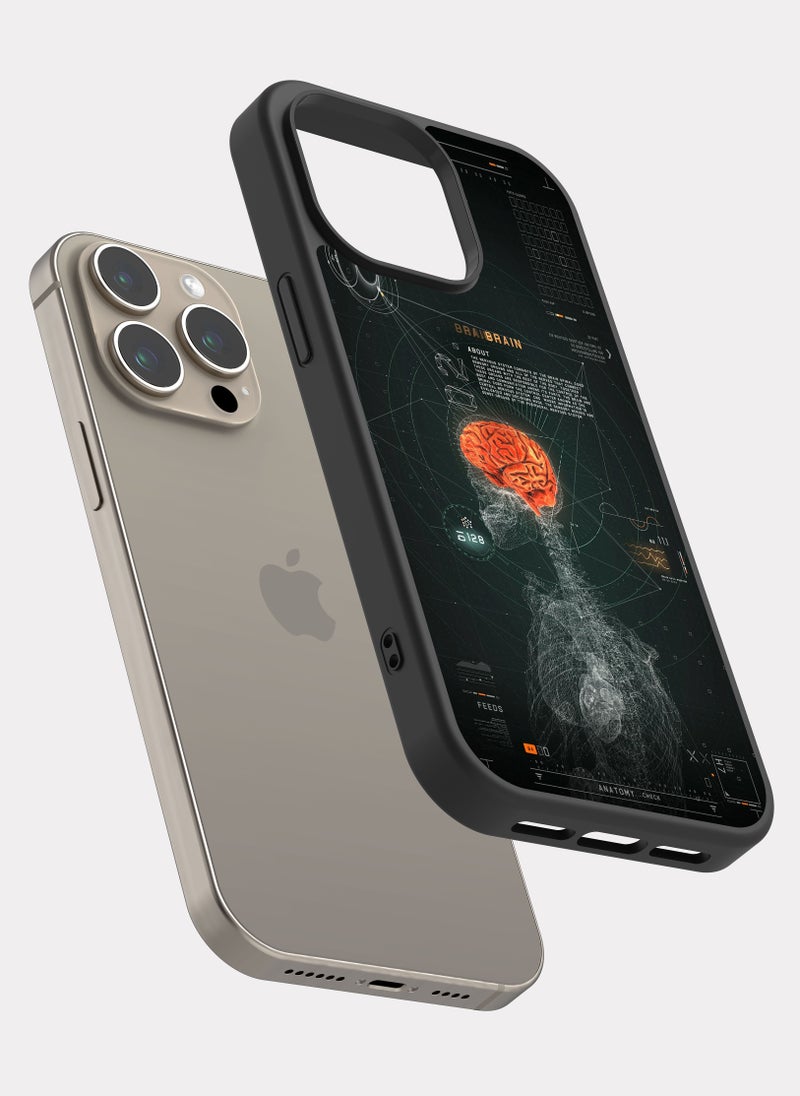 PXLAAT iPhone 15 Pro Max case cover Human Brain - Image 2