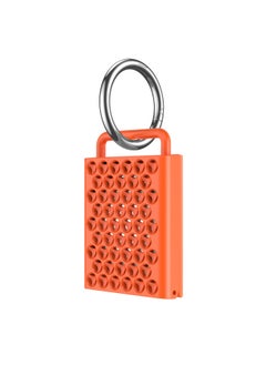 Generic For Apple Airtag Apple Tracker Anti-lost Device Locator PC Switch Safety Lock Protective Cover-Color:Orange-Applicable Model:AirTag  - Image 1