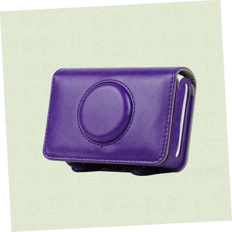 حقيبة كاميرا DSLR Snap Touch Crossbody من جلد PU بحزام كتف قابل للتعديل - Image 3
