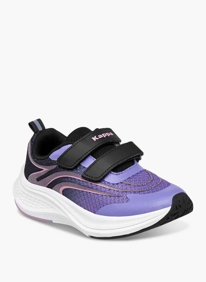 كابا أحذية رياضية بناتي بنقوش مع إغلاق بشريط لاصق