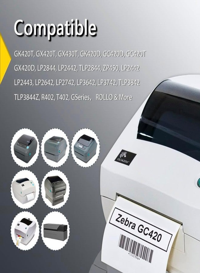 Semana Direct Thermal Barcode Label 50x25 mm,2x1 inch,1Up,400 Labels per Roll; Self Adhesive Paper Label Designed for Small Thermal Printers; (Pack of 6 Rolls (2400 Labels)) - Image 5