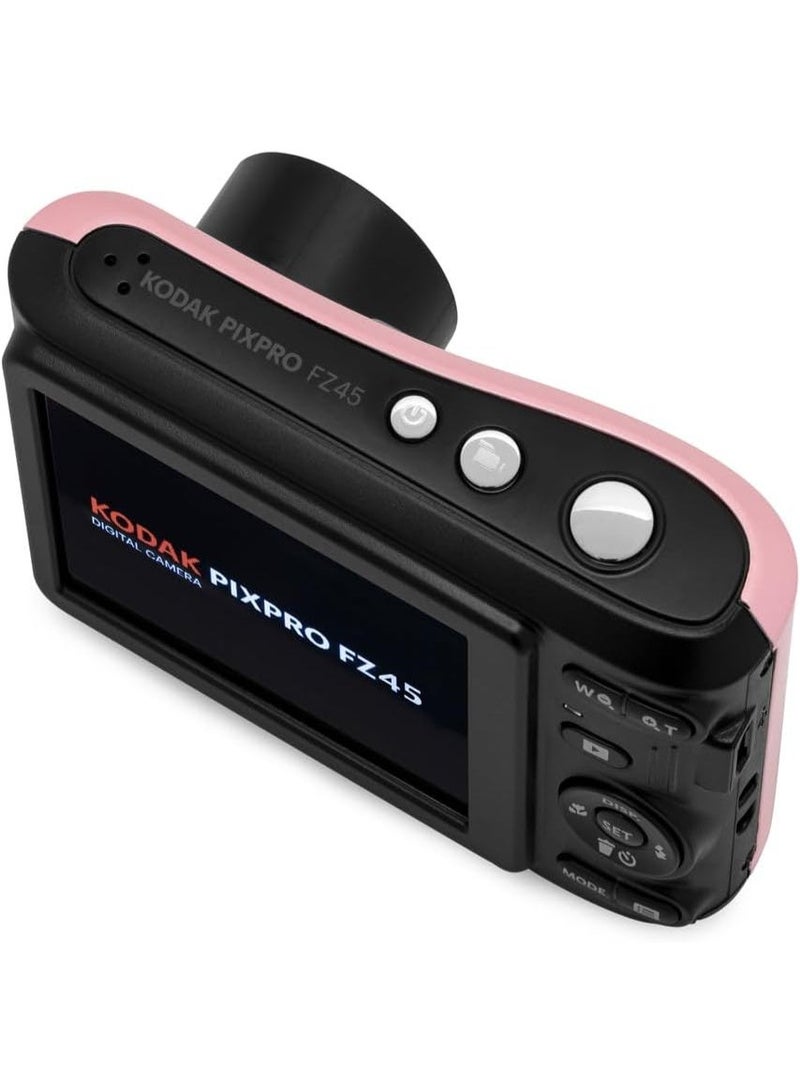 Kodak PIXPRO FZ45 Friendly Zoom 16MP 1080p Full HD Digital Camera with 4X Optical Zoom and 27mm Wide Angle Lens  (Pink) - Image 3