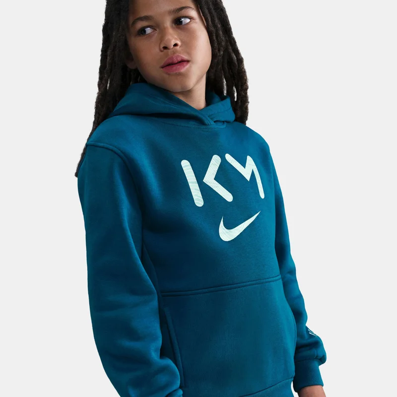 Nike Green Kids' Kylian Mbappé Club Fleece Dri-FIT Hoodie  | Best Price UAE