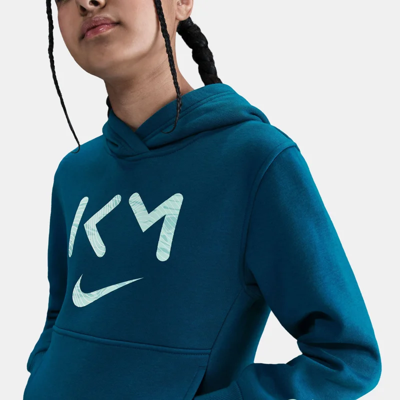 Nike Green Kids' Kylian Mbappé Club Fleece Dri-FIT Hoodie  | Best Price UAE